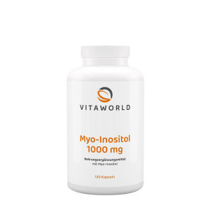 Vitaworld Myo-Inositol 1000 mg (120 Capsules) - Viking Supplements
