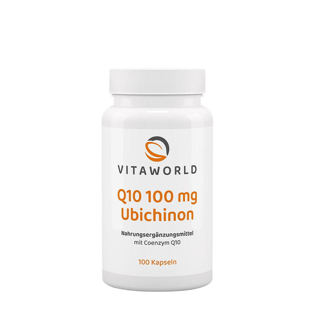 Vitaworld Q10 100 mg Ubichinon (100 Capsules) - Viking Supplements