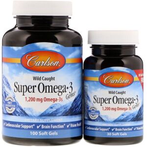 Vildfångade super-omega-3-pärlor