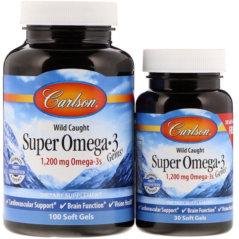 Vildfångade super-omega-3-pärlor