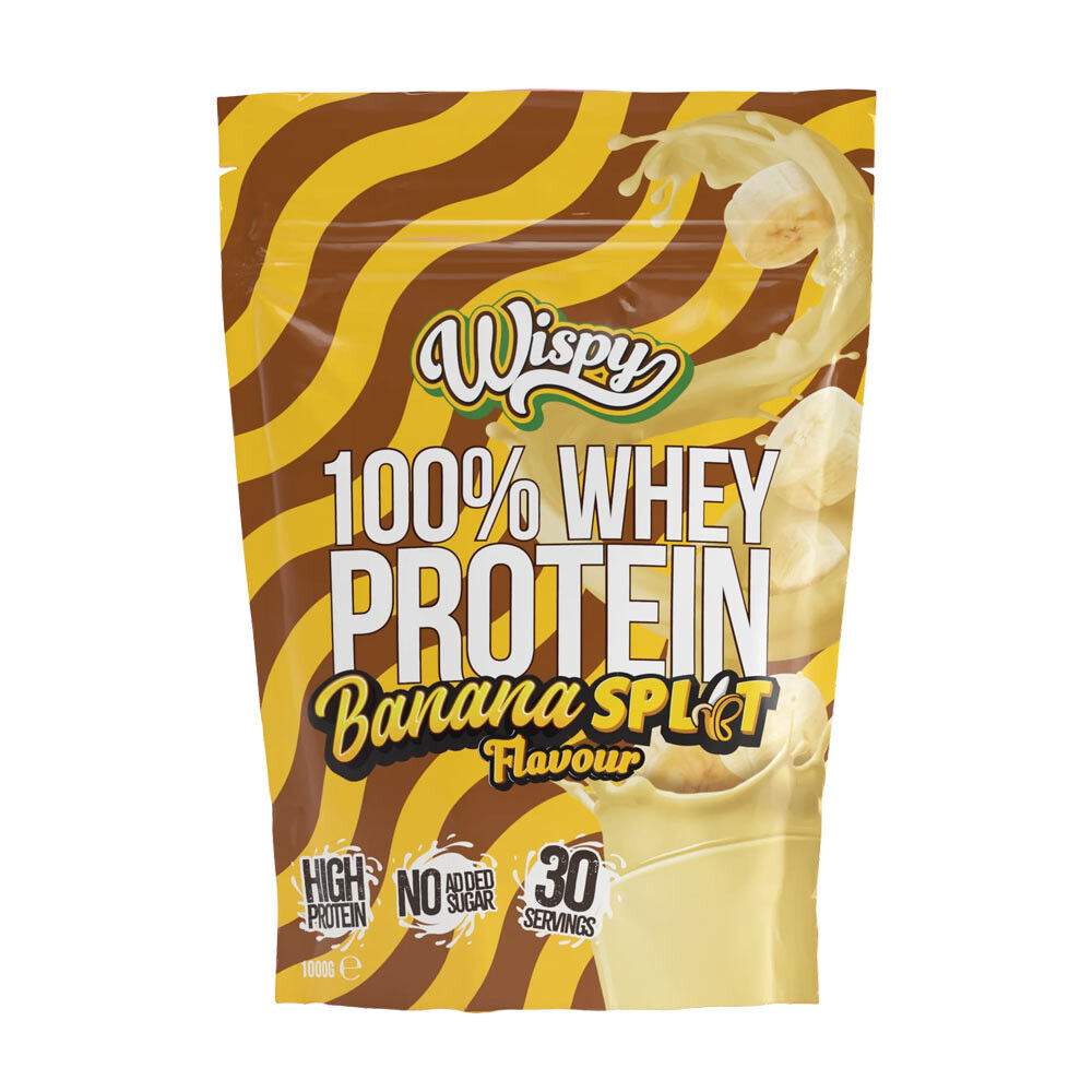 Wispy - Wheyprotein + 1000 g Banana Split