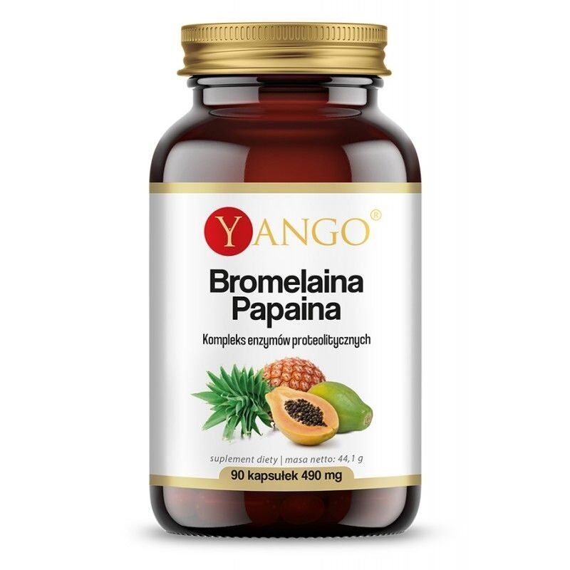 YANGO Bromelain + Papain (90 caps) - Viking Supplements
