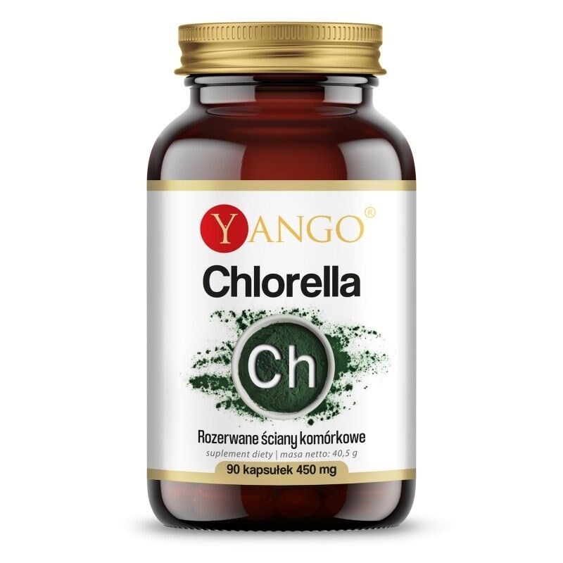YANGO Chlorellia - broken walls (90 caps) - Viking Supplements