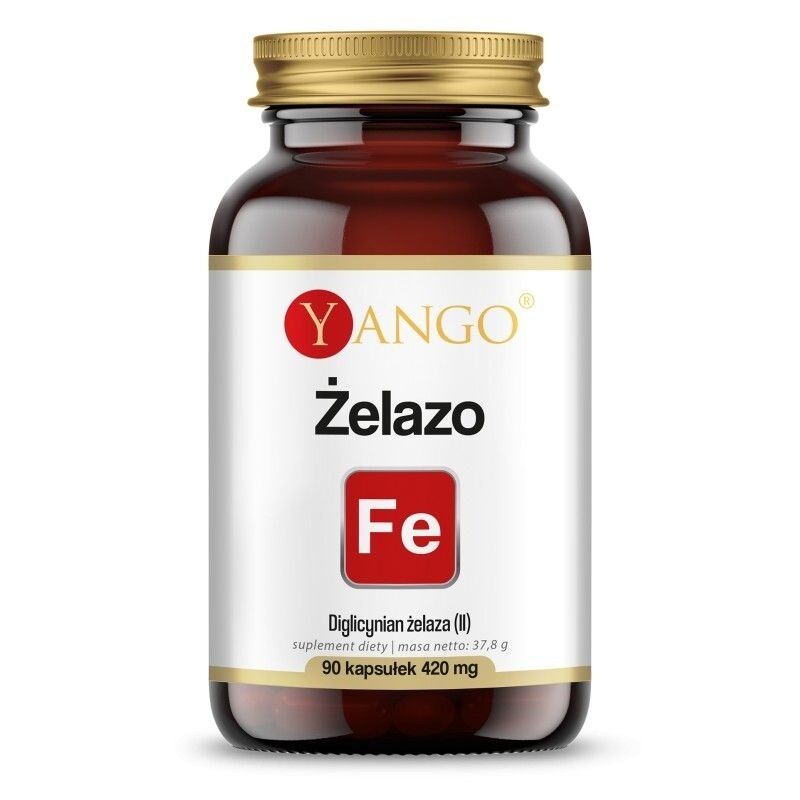 YANGO Ferrous - ferrous bisglycinate (II) (90 caps) - Viking Supplements