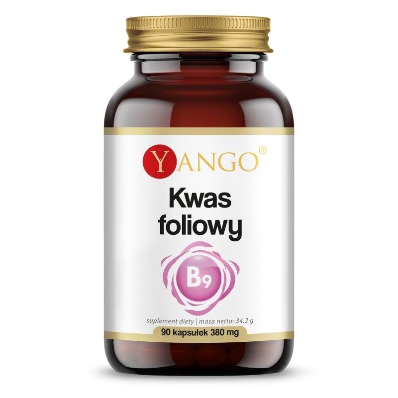 YANGO Folic acid - Vitamin B9 (90 caps) - Viking Supplements
