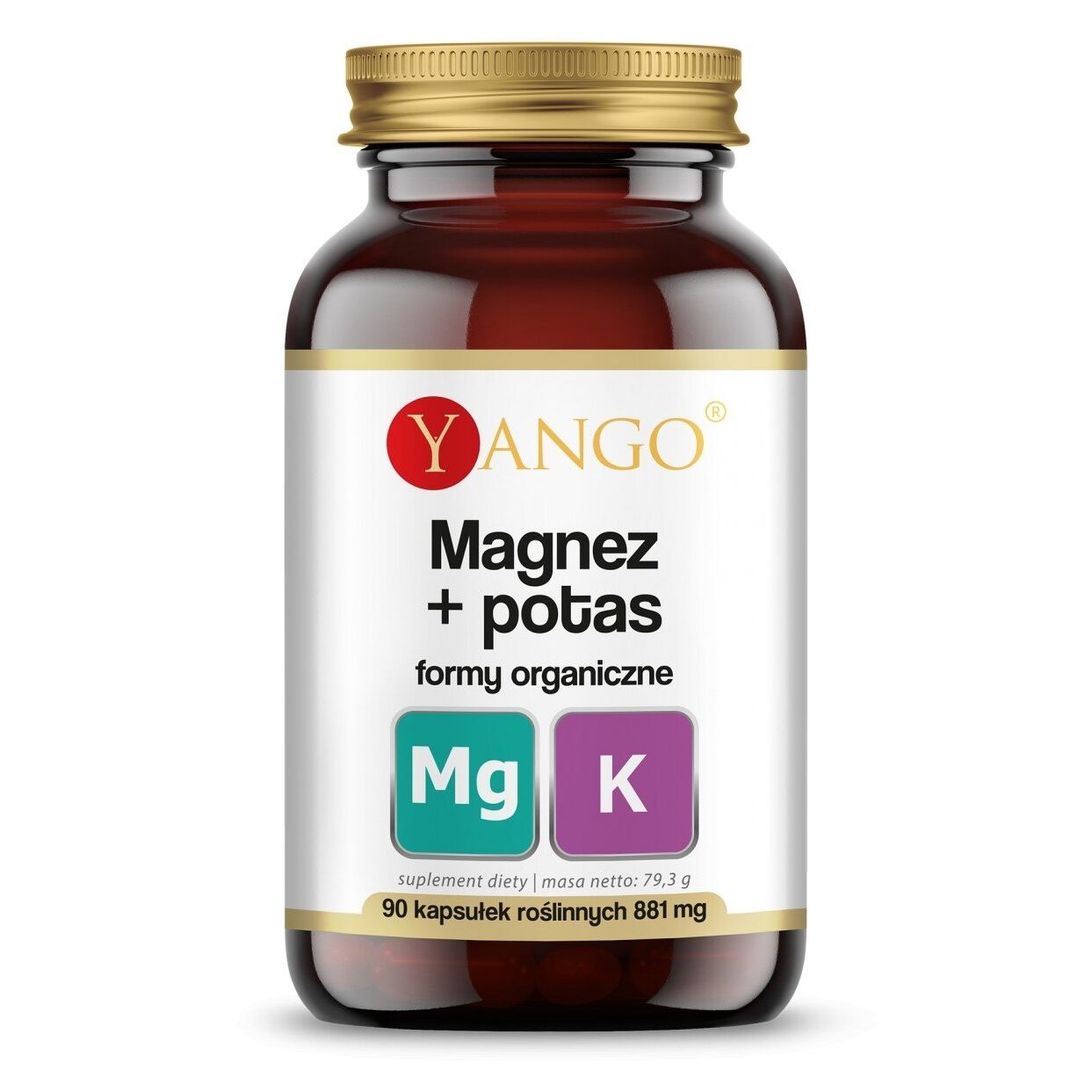 YANGO Magnesium + Potassium (90 caps) - Viking Supplements