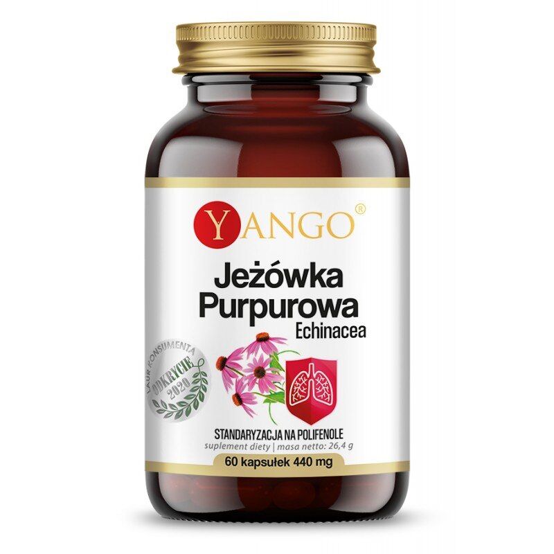 YANGO Purple coneflower - echinacea (60 caps) - Viking Supplements